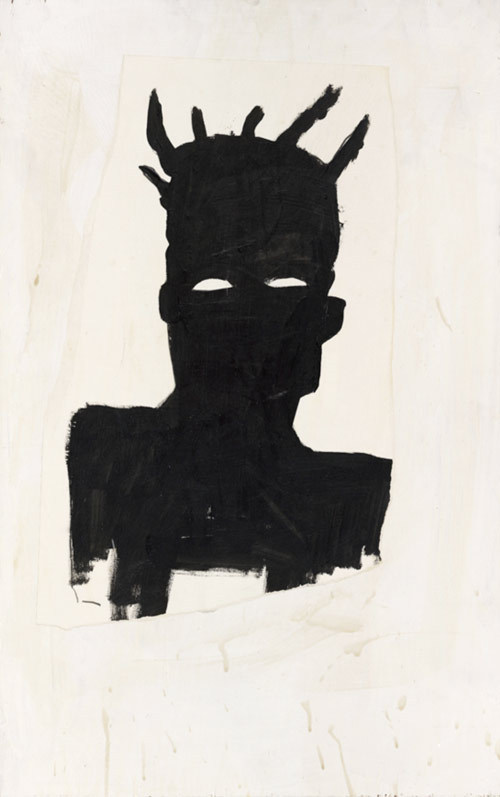 daisyparris:

Self Portrait (Plaid) 1983Jean-Michel Basquiat
