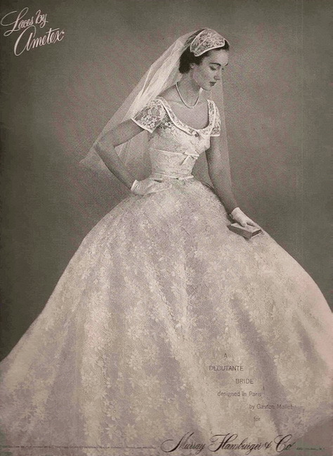1954&#160;Bridalwear advertisement.