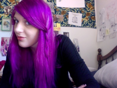 Purple Raw Hair Dye