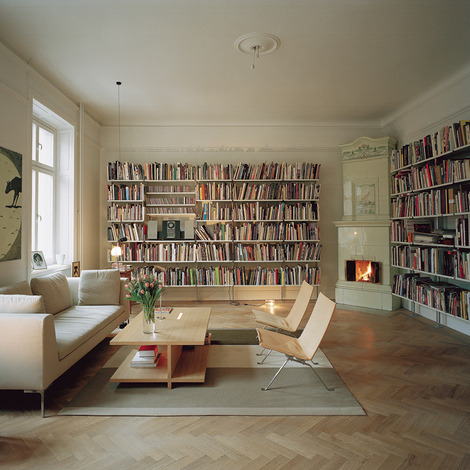 Home Designing — Home Library Design