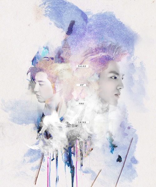tb-cont:

kris and chanyeol as the gemini constellation
