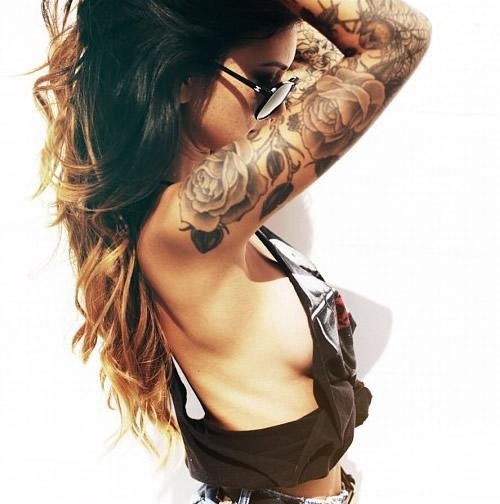 Girls With Tattoo Sleeves Tumblr
