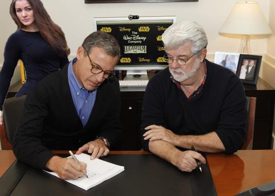 Quando o George Lucas vendeu a alma. Contribuição do Pedro Carrilho. Pra mandar a sua, posta na nossa página no Facebook. 