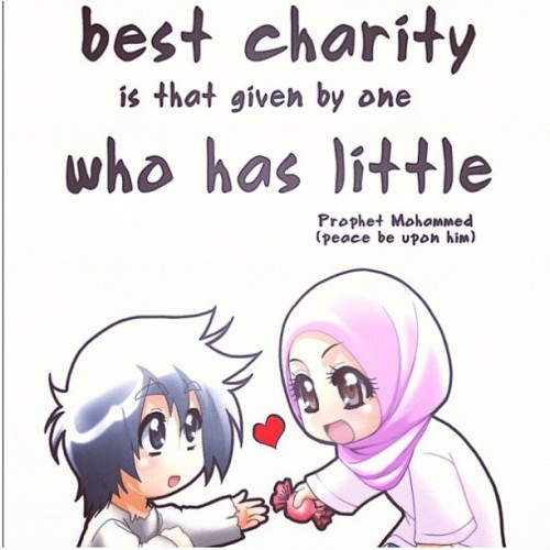 About benefits and Forms of charity in islam