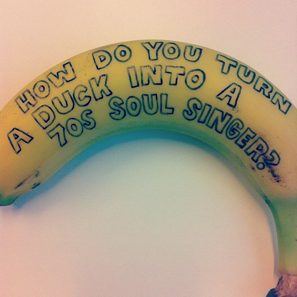 Joke // #bananadrawing