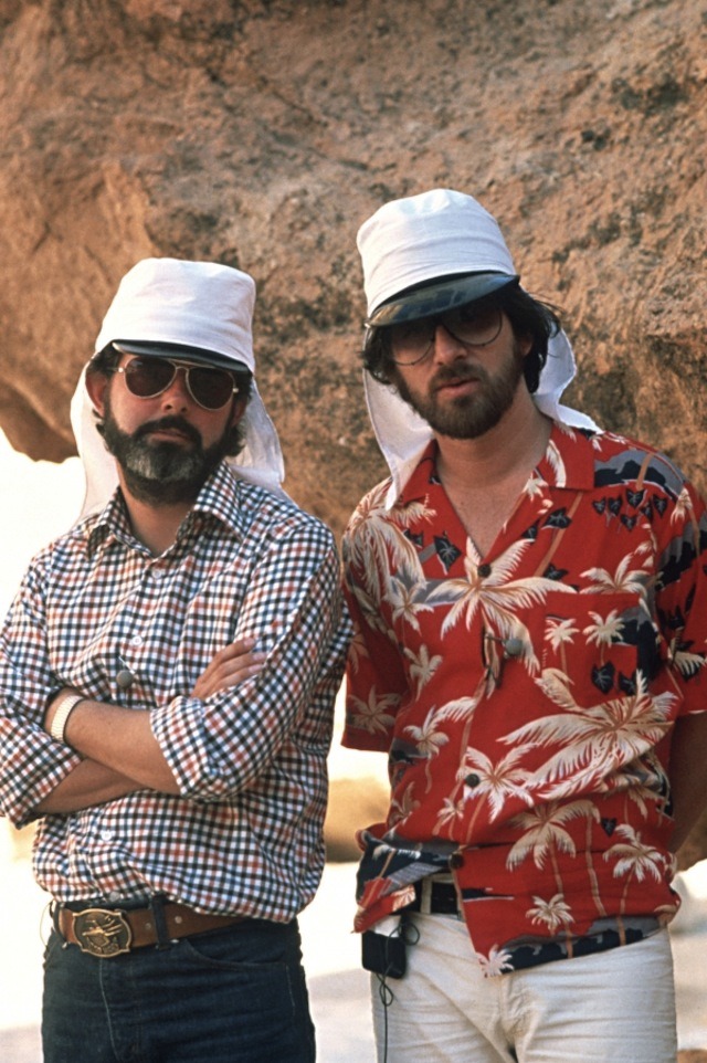 George Lucas and Steven Spielberg