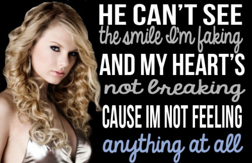 The Way I Loved You Lyrics Taylor Swift
