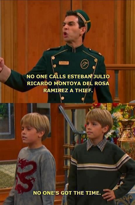 Throwback Thursday: The Suite Life of Zack and Cody - Esteban Zack And Cody Full Name