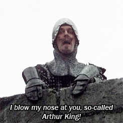 Image result for monty python and the holy grail gif