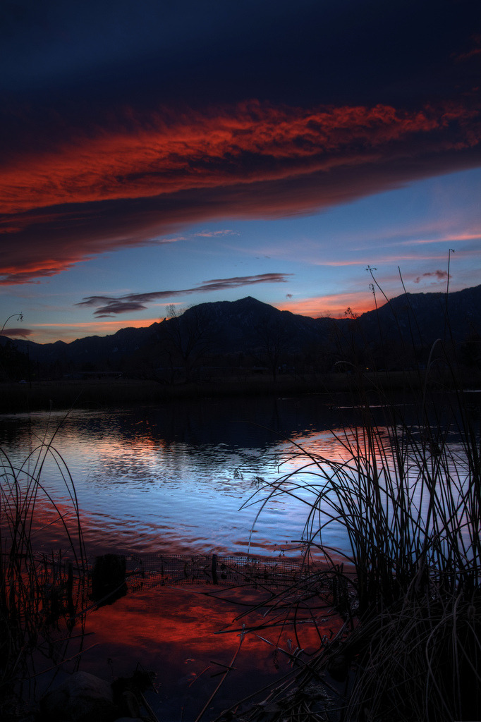 Boulder sunset — Celestial Dreams