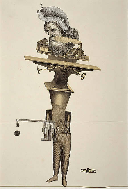 collageoftheweek:


André Breton, Jacqueline Lamba, Yves Tanguy: Cadavre exquis (Exquisite Corpse), 1938

