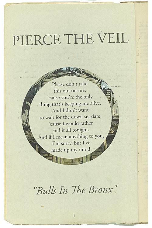 Pierce The Veil Collide With The Sky Lyrics Az