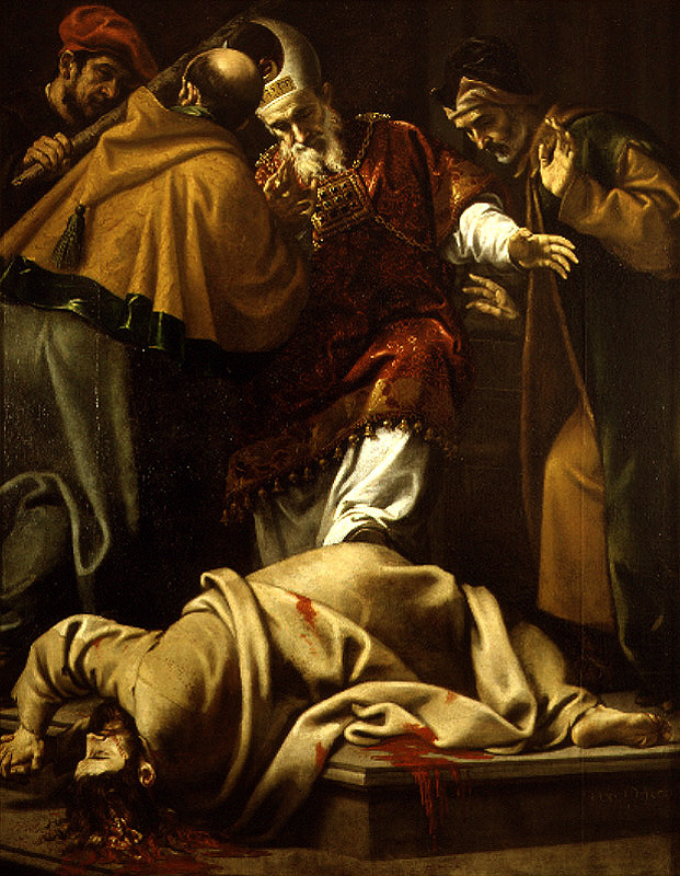 Pedro Orrente
Martyrdom of Saint James the Less (1639)
Museum of Fine Arts of Valencia, Spain