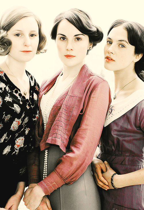 
Downton Abbey - Crawley sisters
