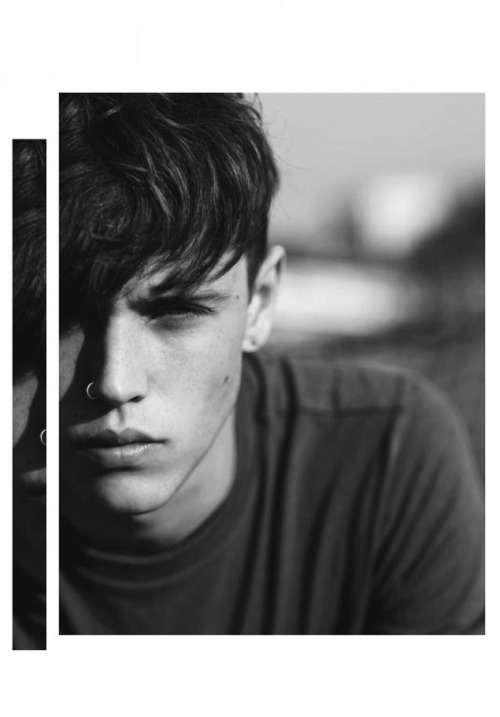 Jake Cooper by Cecilie Harris for the cover of Boys by Girls Magazine