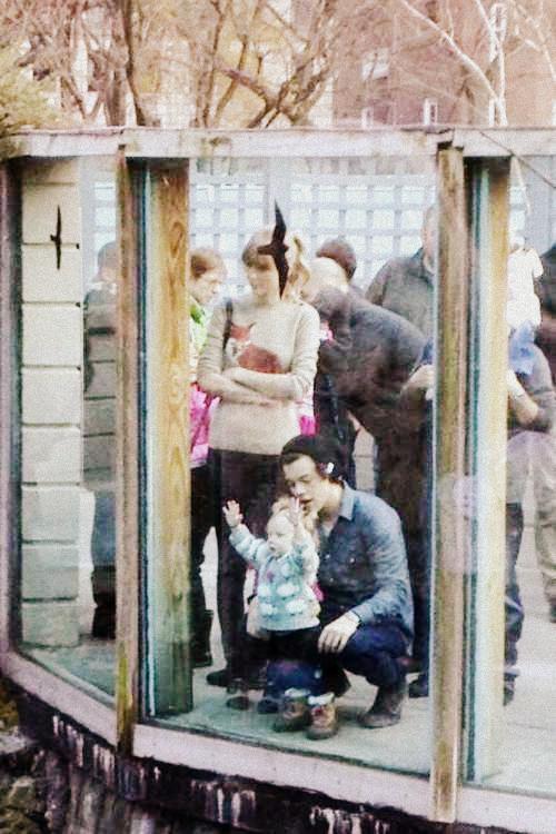 Harry, Lux and Taylor today at the Central Park Zoo 
