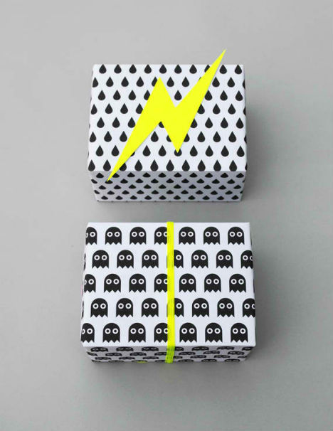 (via 15 Modern Quirky Fun Gift Wrapping Papers - Neatorama)