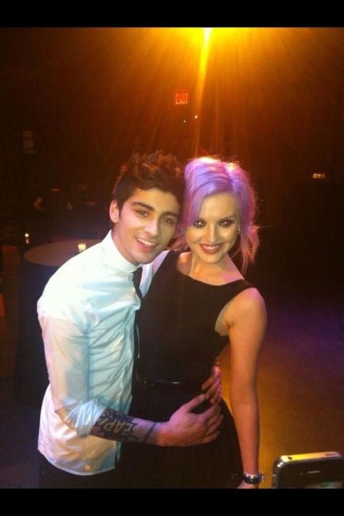 Zayn and Perrie at the after party 

Credit to owner