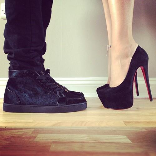 love photography winter swag couple cute 1D shoes hot louboutin dope ...