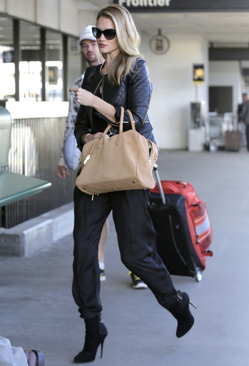 rosie-huntington: LAX Airport - May 3, 2013 Celebs, fashion and models. X