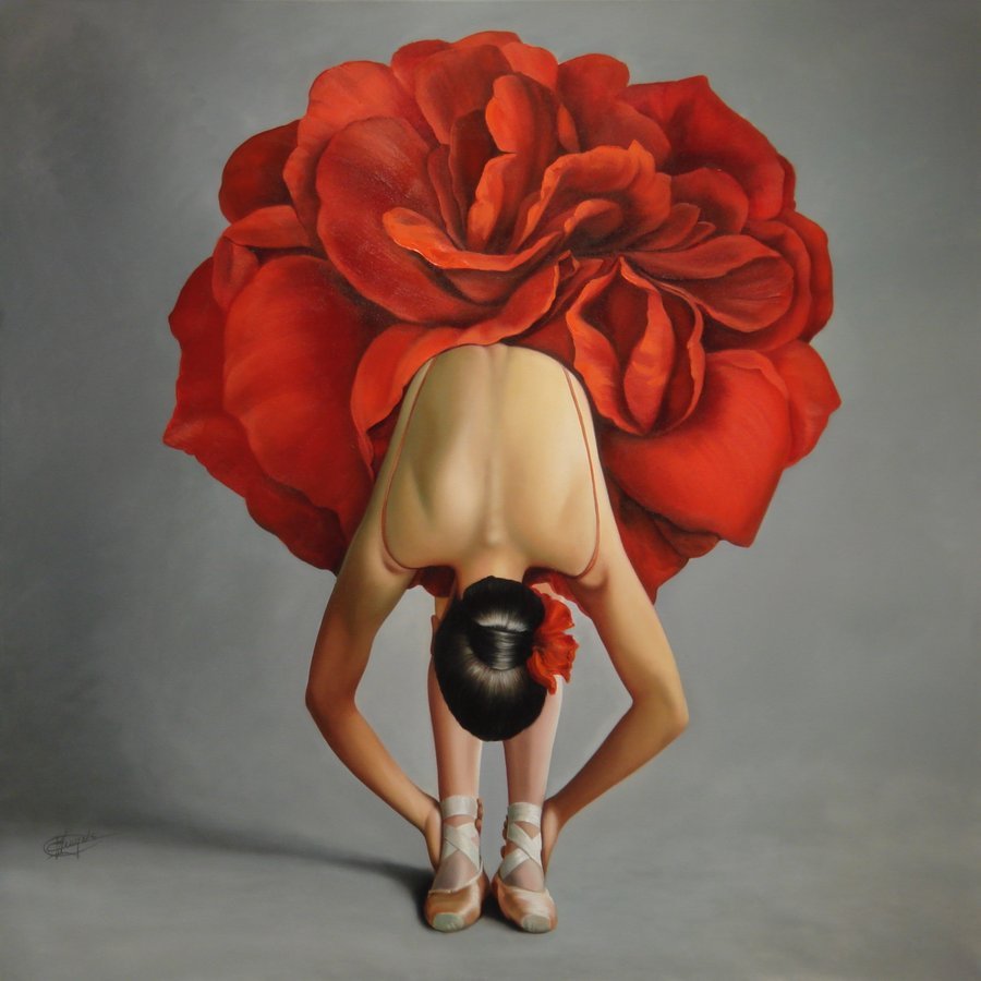 Spanish Rose by Christiane Vleugels