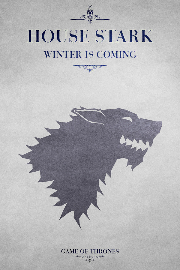 Geek Art Gallery Posters Game of Thrones Sigils