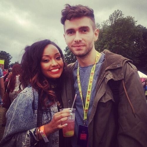 Another picture of Leigh today at V Festival