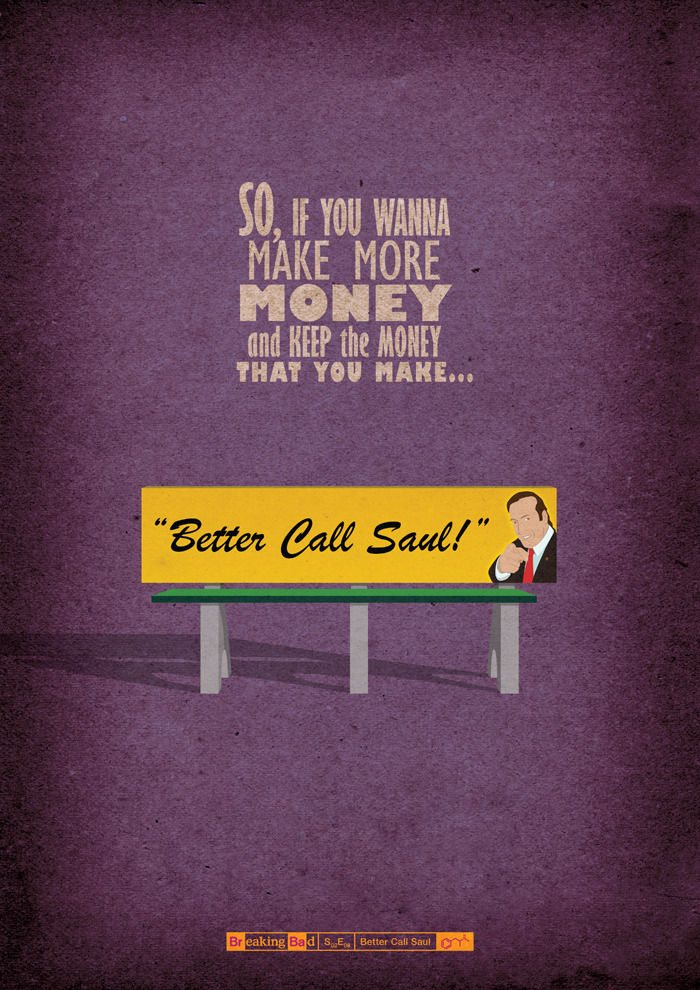 Breaking Bad / S02E08 / Better Call Saul Buy on Society6