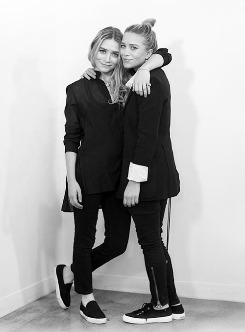 superficialpictures: pea—-ch: tierdropp: The Olsen Twins want to be them 