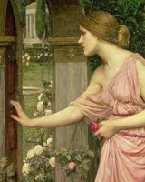 Psyche entering Cupid’s Garden by John William Waterhouse