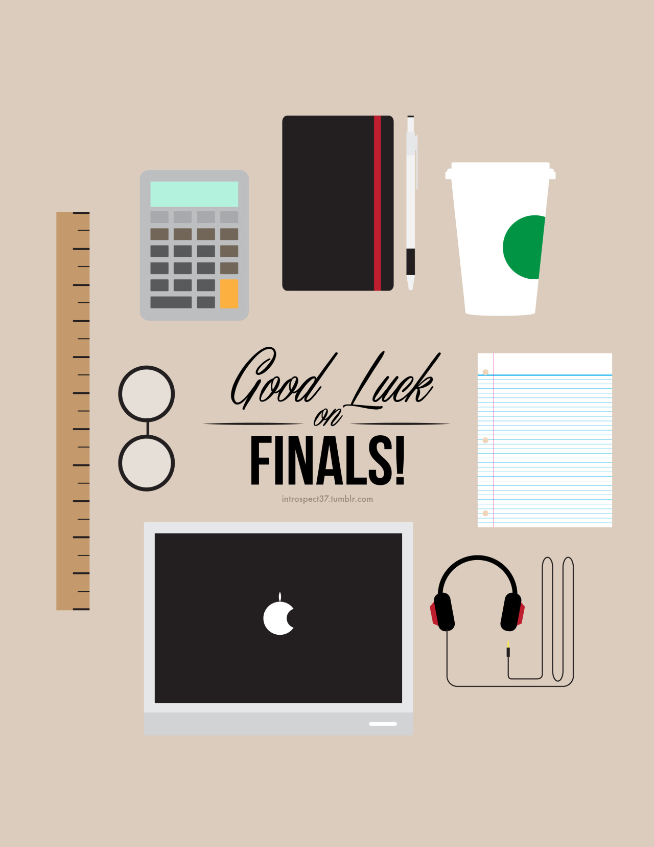 For everyone taking finals!tumblr | behance 