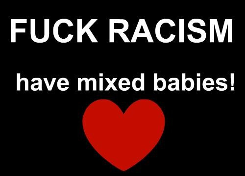 Black and white mixed race babies