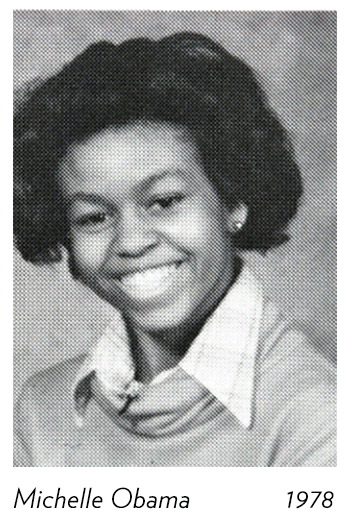 Michelle Obama's High School Style Documented Fabulously 