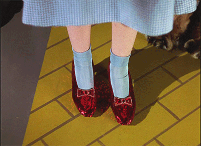 Dorothy Wizard Of Oz Shoes Yellow Brick Road