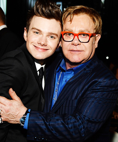 Chris at the Elton John Oscar Viewing Party 2014 - Page 2 Tumblr_n1uk5rC5Ih1shmod8o1_500