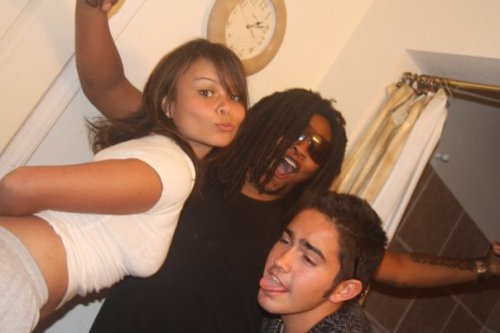 more from our email:  drunk duckface party in the bathroom, yo!