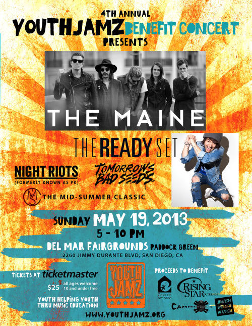 thereadyset: Who’s coming to see us and The Maine play in San Diego? Tickets are on sale now here! 