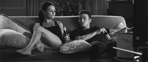 gif love Black and White mila kunis friends with benefits Justin ...