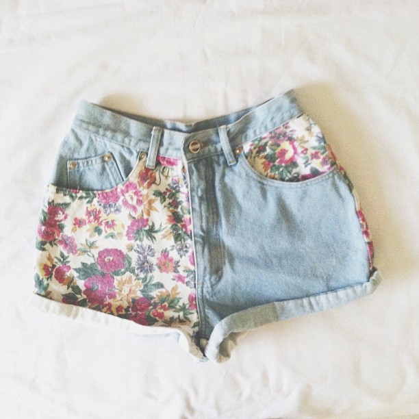 DIY shorts | Trash to couture, Diy summer clothes, Diy shorts