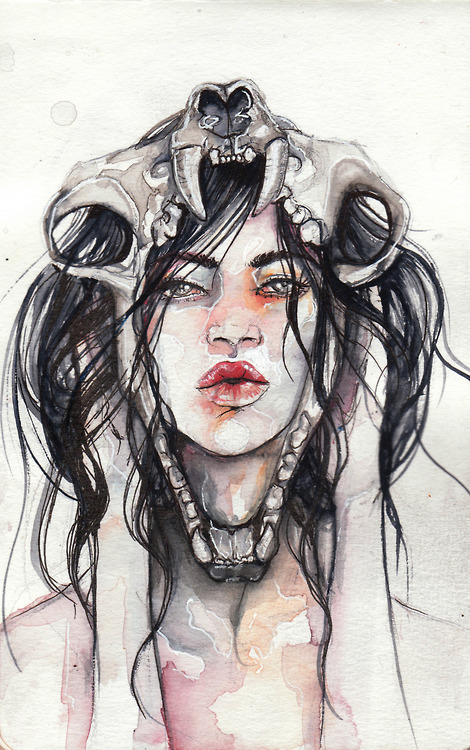 "Framework"  watercolor, colored pencil, and micron http://somecallmerae.tumblr.com/ Thank you!!