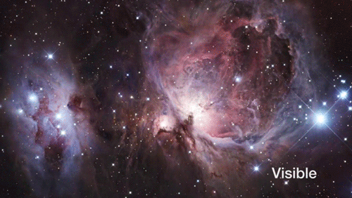 Orion Nebula: Infrared and Visible Light | Rєvєrєηdø's Błøg