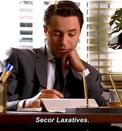 Pete Campbell Secor Laxatives