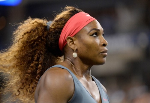 Serena Williams made her first round victory in the US Open look easy.
