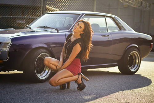 automotivated: Anna and the 72 Celica (by Tim Pethel) 