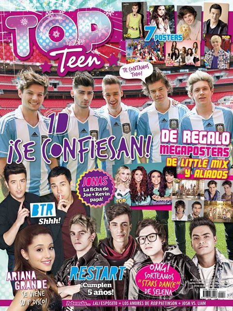 The girls on Top Teen Magazine