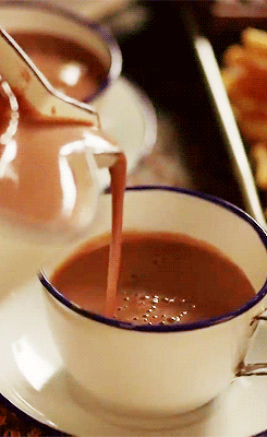 Bilderesultater for hot chocolate gif"