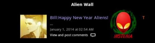 [02.01.14] BTK APP [01.01.14] BILL: Feliz ano novo Aliens! Tumblr_mysbo4wI9b1s6z2nto1_500