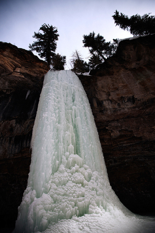 dancingismymotto: Frozen waterfall more posts like this here