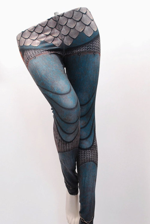  Chainmail and Armor printed leggings by MITMUNK [x] 