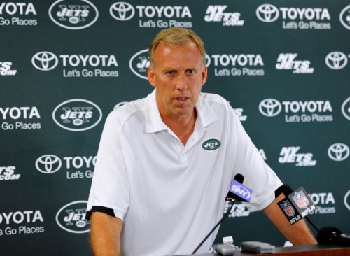 Jets general manager John Idzik said he'll have a 'pretty big role' in choosing the starting quarterback. (USATSI)